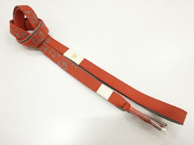 JAPANESE KIMONO / UNUSED HAND-TIED OBIJIME